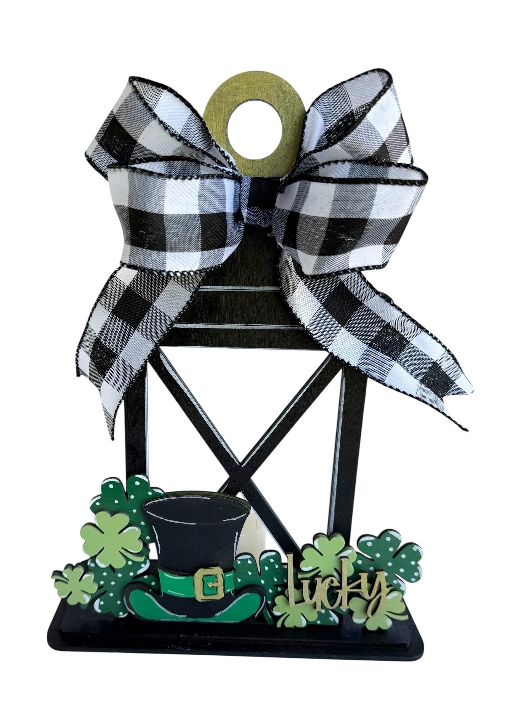 Add On St Patrick’s Day - Interchangeable Lantern - Stand up - Door Sign