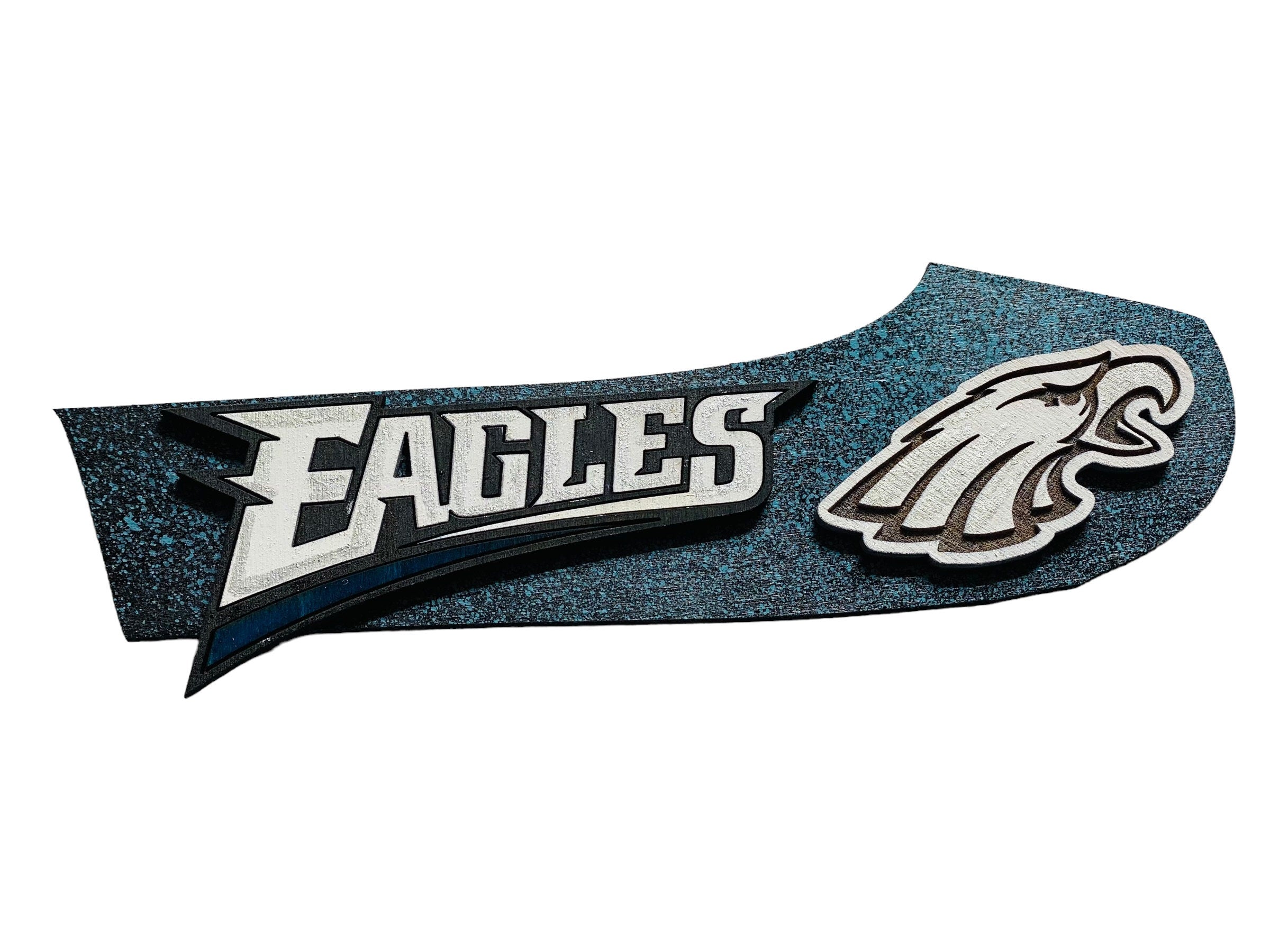 Add on Outfit for Dachshund Doxie -Corgi - Philadelphia Eagles - Football - Weiner Dog - Large Round Wooden Shiplap Door Hanger/ Wreath/Sign