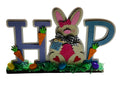 HOP - Easter Bunny - Decorative - Shelf Sitter - Stand Up Decoration