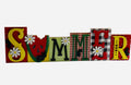 Summer | Block Standup | Decorative | Shelf Sitter
