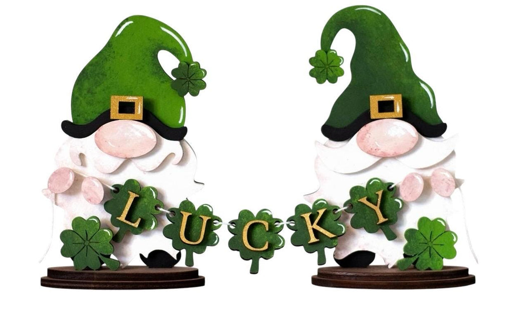 Interchangeable Set - 7 Holidays - Boy and Girl Gnomes - Shelf Sitters - Gift for Mom