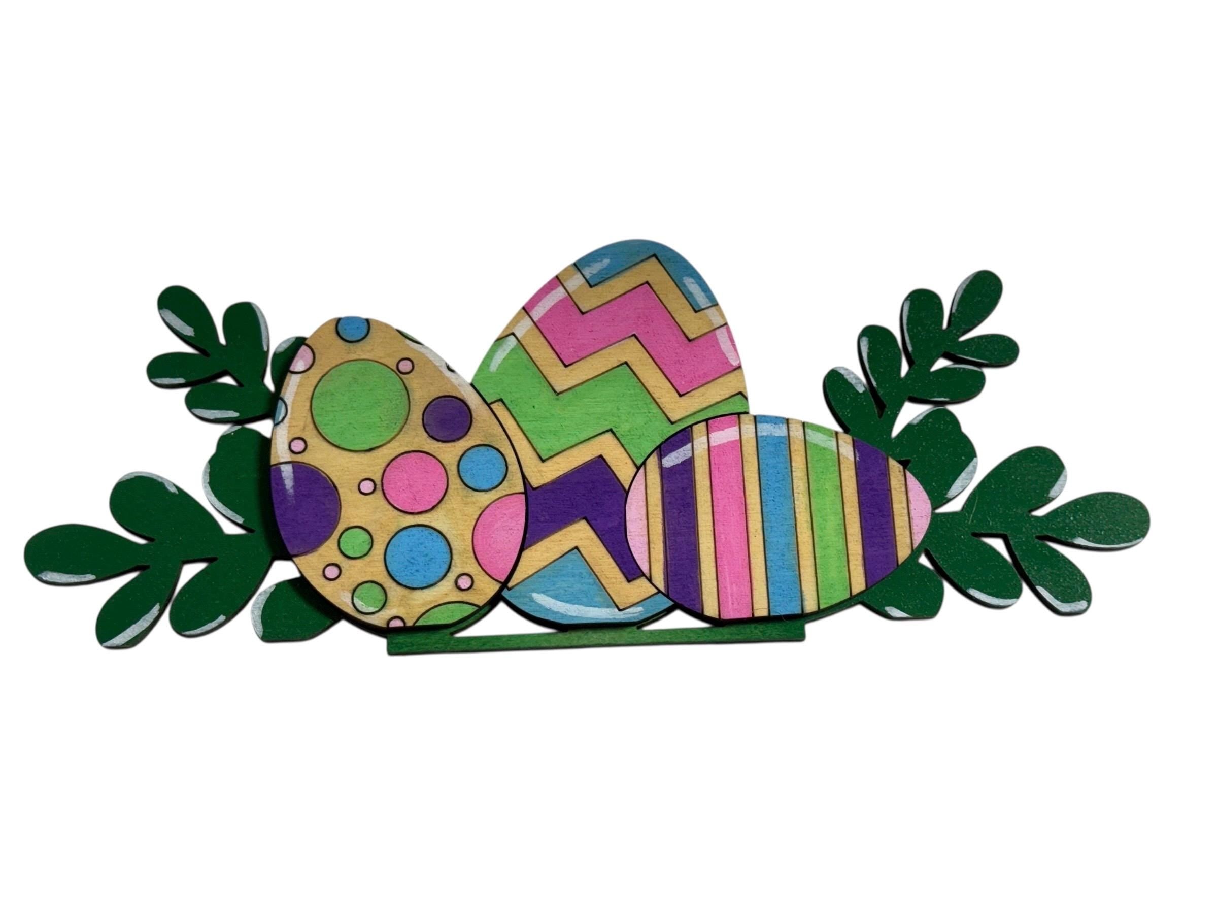 Add On Easter Eggs - Interchangeable Lantern - Stand up - Door Sign