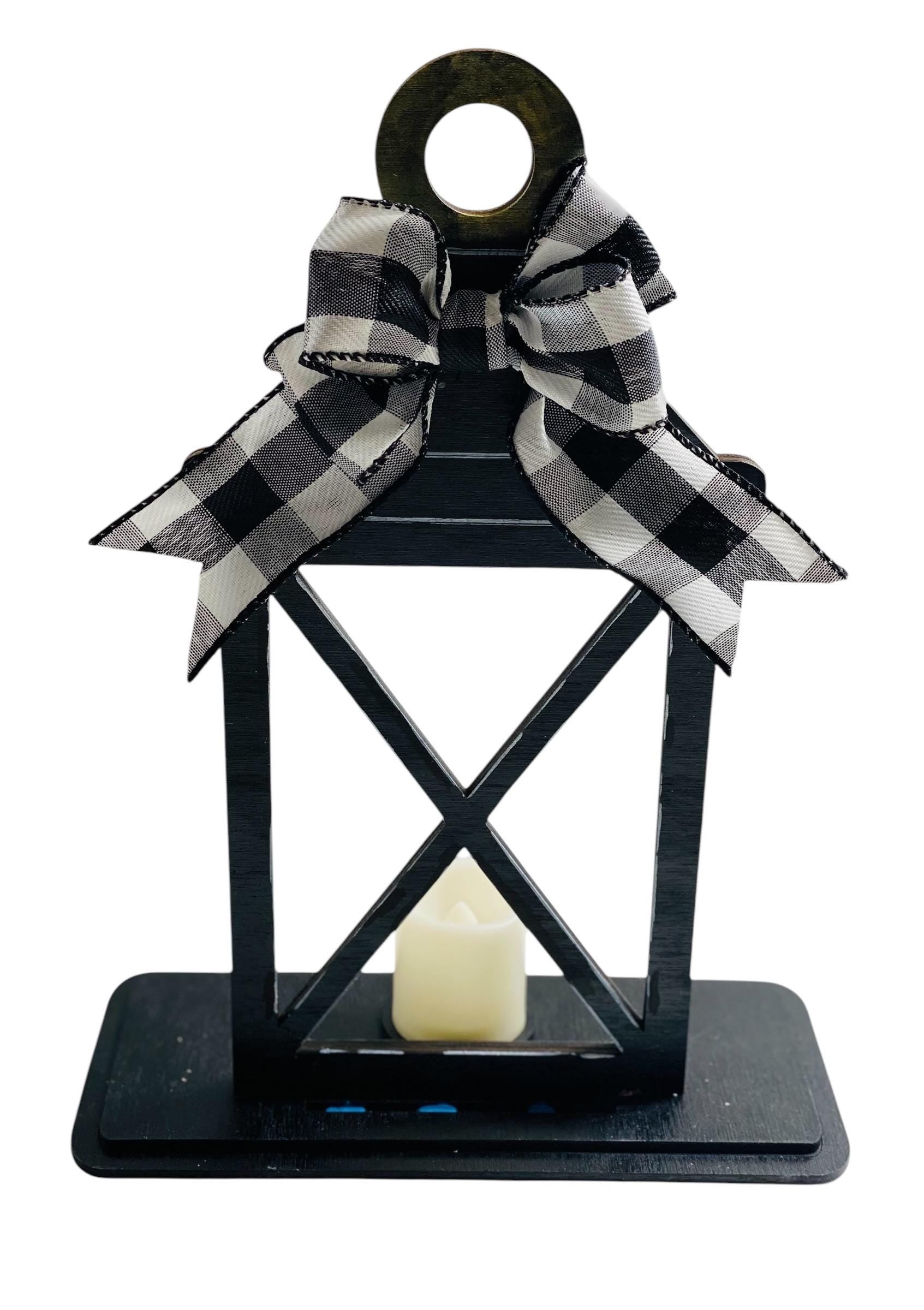 Interchangeable - Lantern - Lighted Shelf Sitter Mantel Sign - for Home  Classroom Office