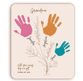 Mom |  Grandma | Handprints Bouquet | Decorative | Shelf Sitter | Mothers Mother’s Day Gift