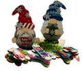 Interchangeable Set - 4 Seasons - Boy and Girl Gnomes - Shelf Sitters - Gift for Mom