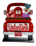 Add On Valentine Set - Interchangeable- Vintage Truck - Stand up - Door Sign