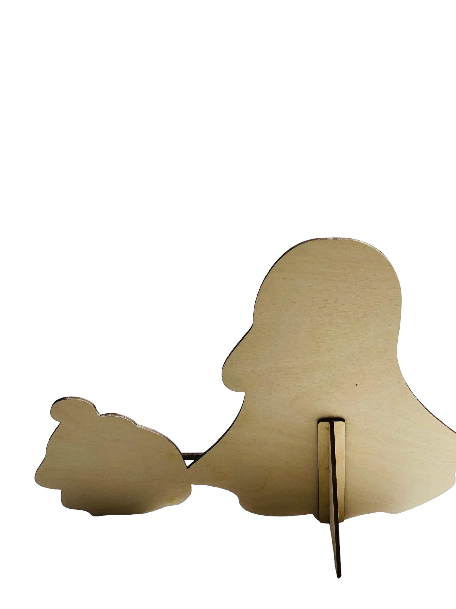 Ghost Walking Ghost Dachshund | Dog | Happy Halloweenie | Decorative | Shelf Sitter