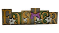 Easter | Decorative | Shelf Sitter | Spring Decor | Religious | Cross | Doves