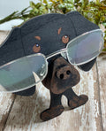 Dachshund - Doxie - Black and Tan - Dog - Eyeglass Stand - Holder