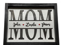 11” x 14” | Farmhouse | Personalized | Mom | Mothers Mother’s Day Gift | Framed | Rustic Wooden | Sign