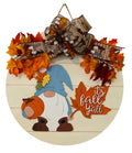 It’s Fall Y'all - Gnome - 18" Wooden - Fall Door Sign / Wreath