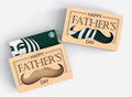 Father’s Fathers Day - Mustache  - Gift Card Money  Holder - Wooden - Gift Present for Dad Grandpa