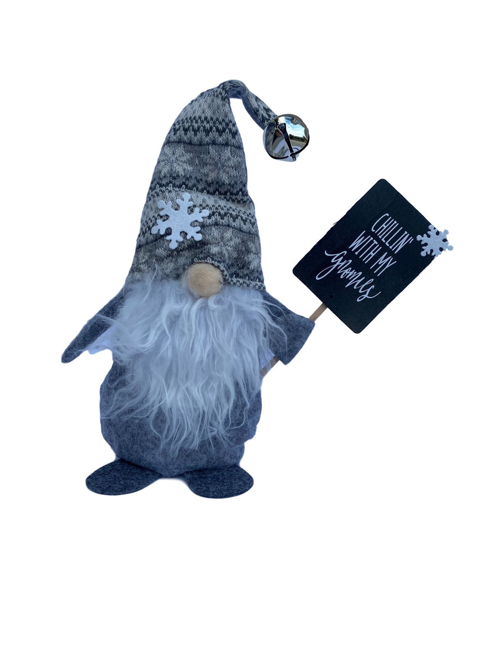 Christmas Gnome - Chillin With My Gnomies -  Gnome with Sign