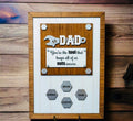 Personalized - Dad You Are The Tool That Keeps All Of Us Nuts Secure - Father’s Day - Fathers Day - Wooden Sign