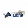 Add on Outfit for Dachshund Doxie - Detroit Lions - Football - Weiner Dog - Large Round Wooden Shiplap Door Hanger / Wreath / Sign