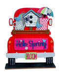 Add On Spring Set - Interchangeable- Vintage Truck - Stand up - Door Sign