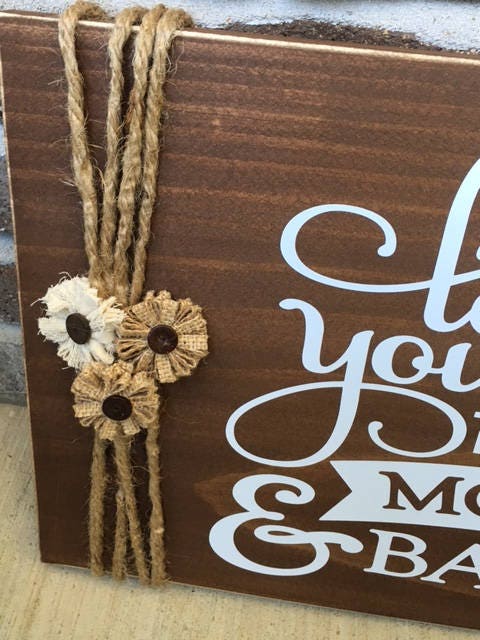 Love You To The Moon And Back Nursery / Child's Room Rustic Wooden Wall Sign