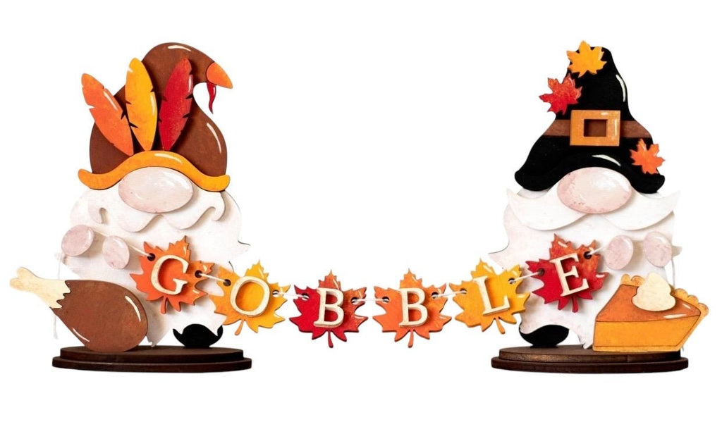 Interchangeable Set - 7 Holidays - Boy and Girl Gnomes - Shelf Sitters - Gift for Mom