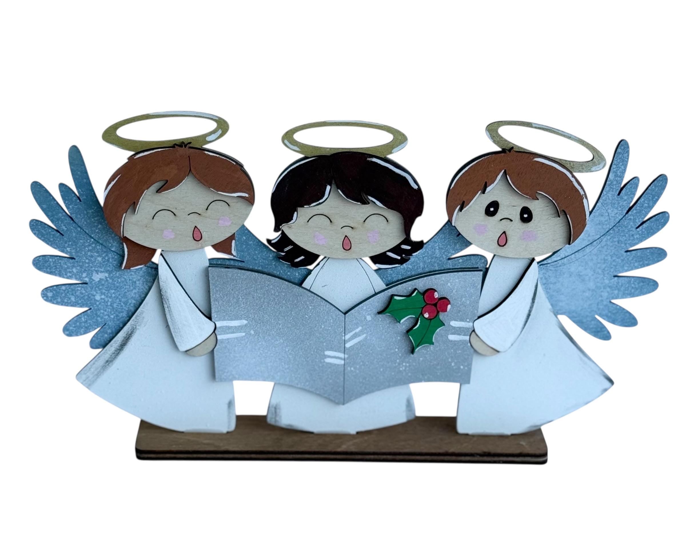 Choir of Angels | Christmas | Decorative | Shelf Sitter