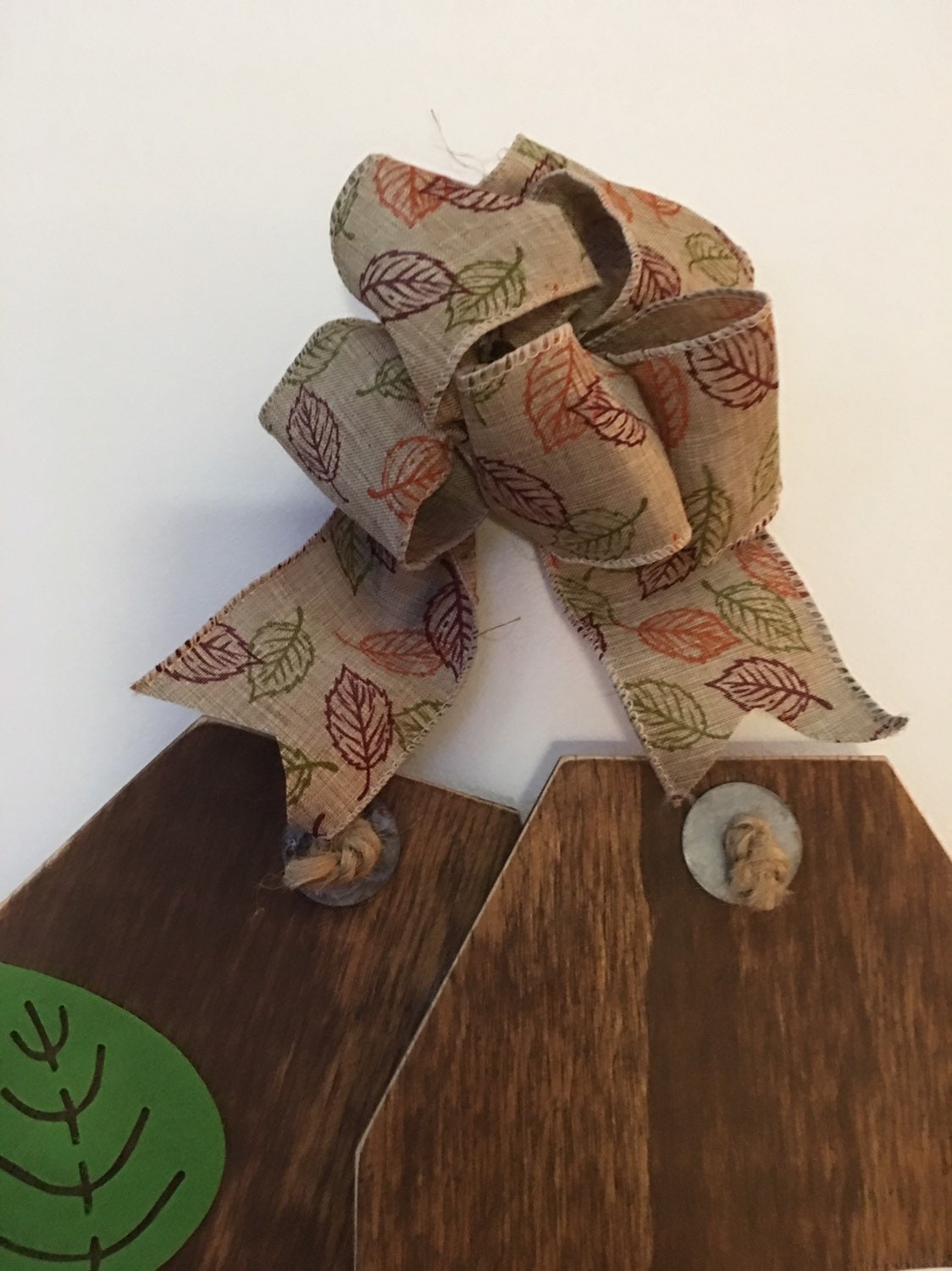 Hello Fall Wooden Door Tags / Sign