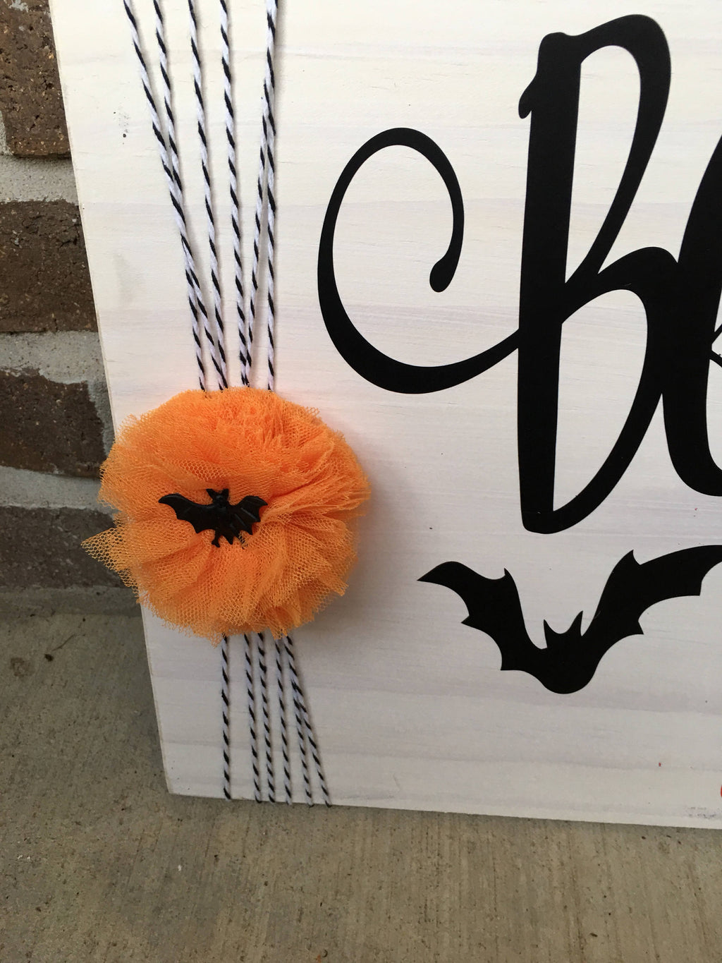 Rustic 11" x 14" Wooden Boo Y'all Halloween Sign