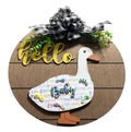 Add on Outfit - Baby - For Goose Goosey Interchangeable Large Round Wooden Shiplap Door Hanger / Wreath or Standup