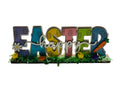 Happy Easter | Decorative | Shelf Sitter | Spring Decor | Carrot Easter Egg