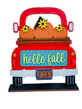 Add On Fall Set - Interchangeable- Vintage Truck - Stand up - Door Sign