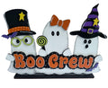 Boo Crew  | Ghosts | Halloween | Fall | Decorative | Shelf Sitter |