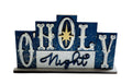 Religious | O Holy Night | Christmas | Xmas | Printed Block | Decorative | Shelf Sitter