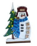 Winter Snowman | Lighted | Christmas | Shelf Sitter