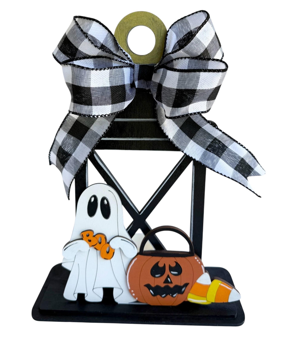 Add On Halloween Ghost - Interchangeable Lantern - Stand up - Door Sign