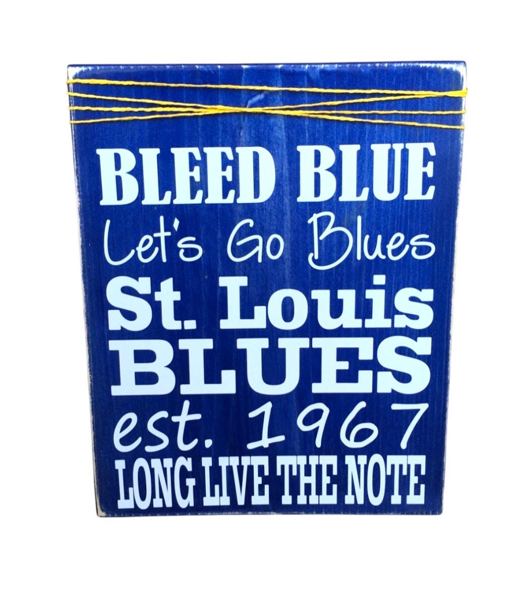 St. Louis Blues Fan Sign / Man Cave Sign