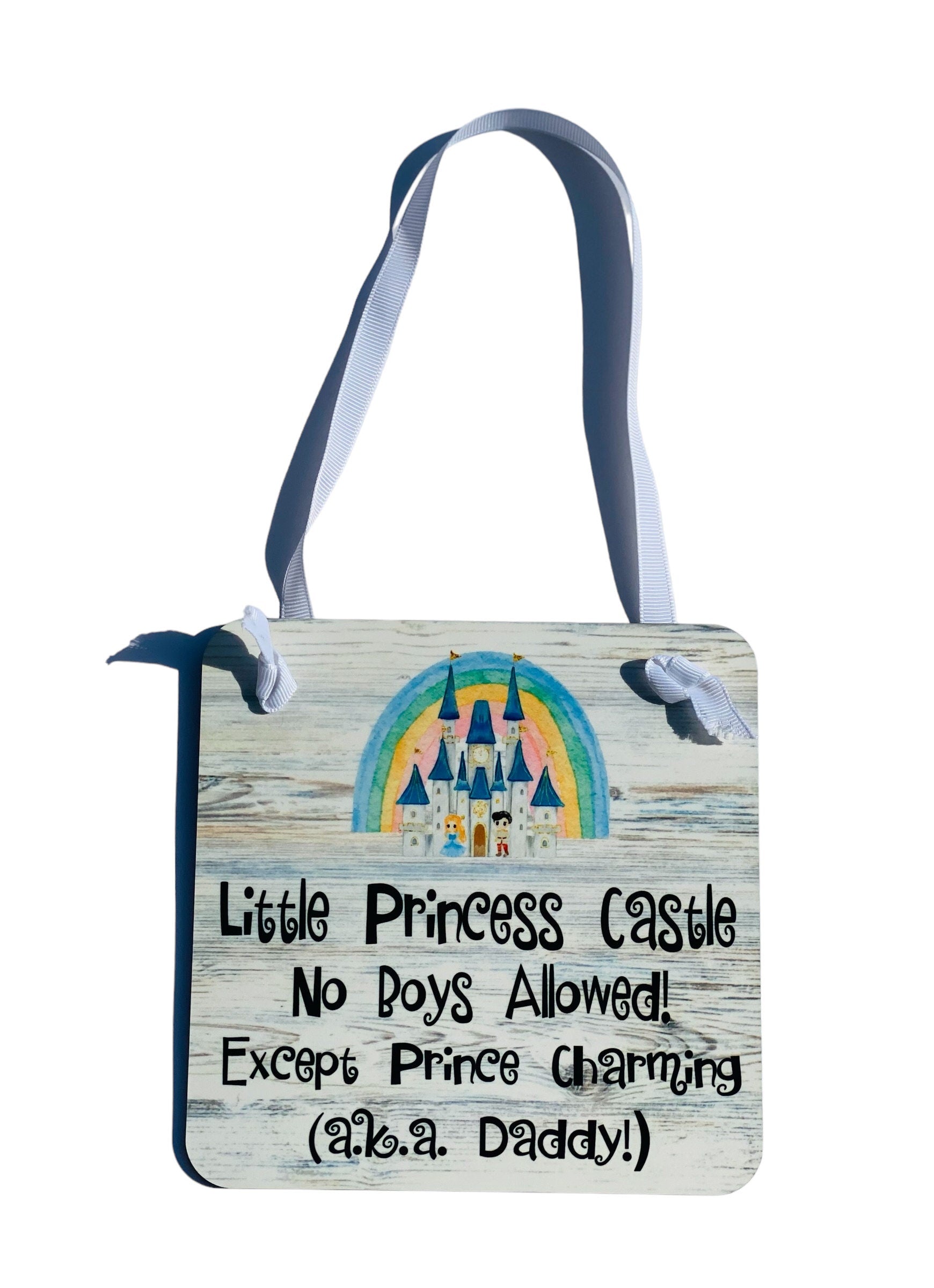Adorable - Little Princess Castle - Door Sign - Little Girls Room / Nursery FREE SHIPPING