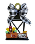 Add On Thanksgiving Turkey - Interchangeable Lantern - Stand up - Door Sign