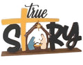 Religious | True Story | Christmas | Nativity | Xmas | Decorative | Shelf Sitter