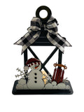 Add On Winter Snowman - Interchangeable Lantern - Stand up - Door Sign