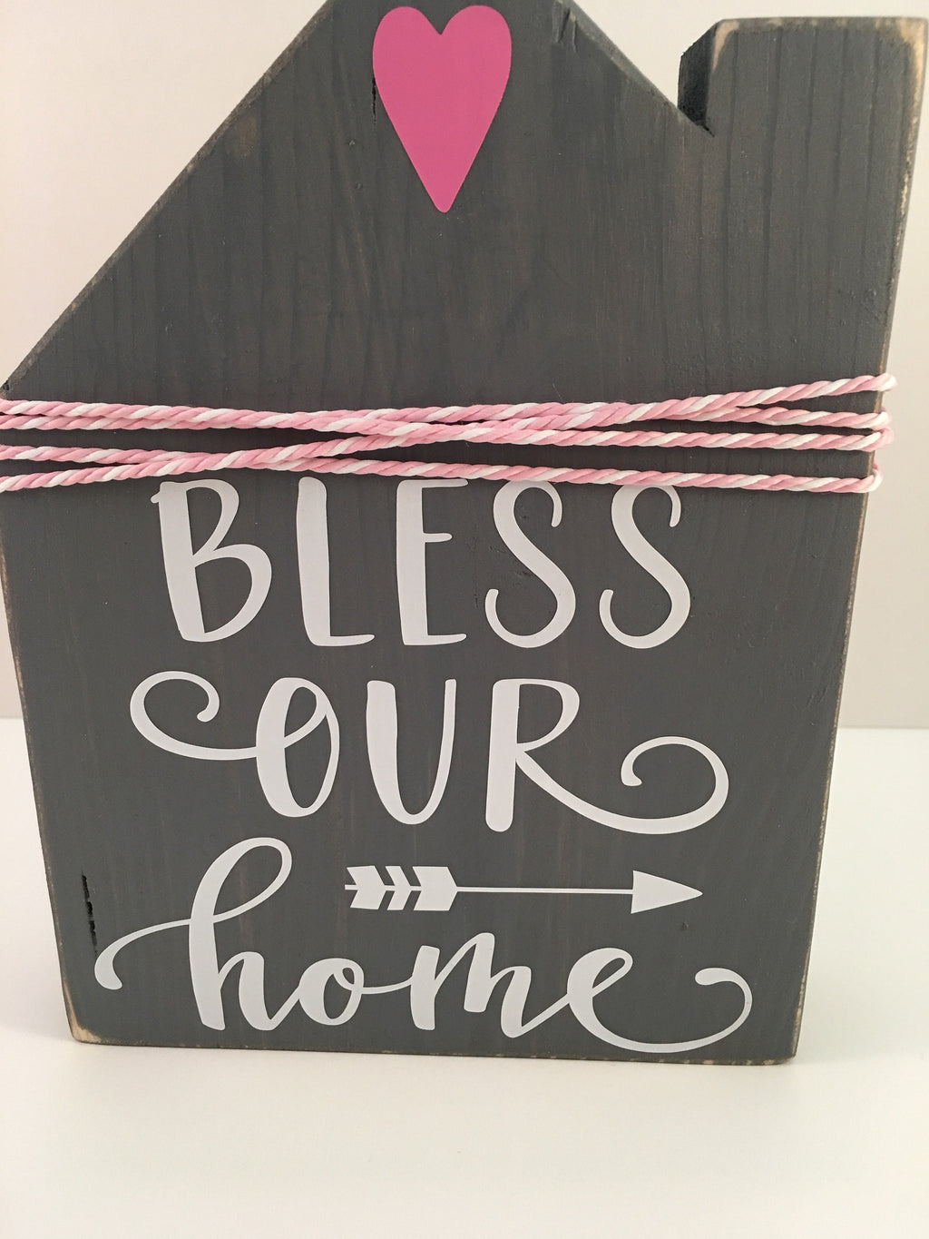 Bless Our Home | Decorative | Wooden Block | House