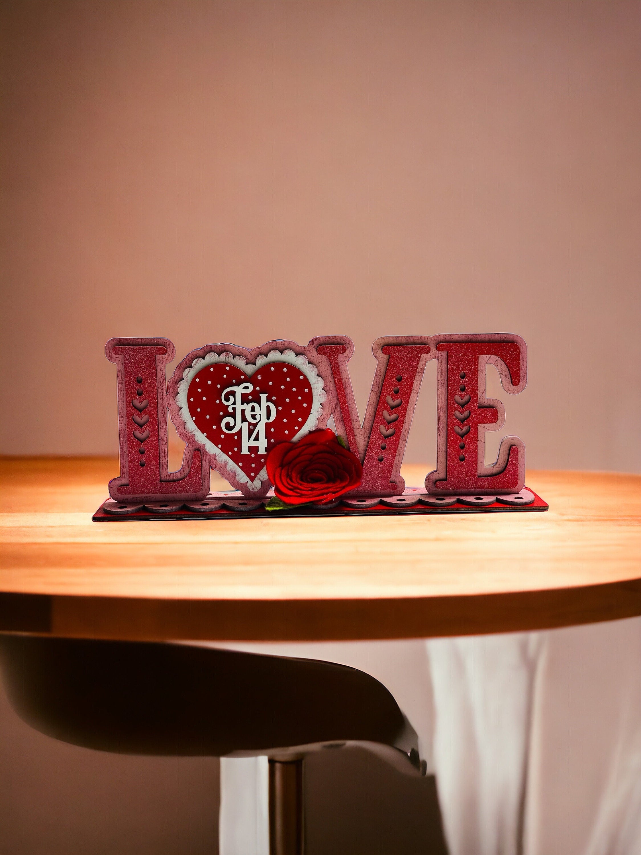 Love | Valentine’s Valentines Day | Winter | Decorative | Shelf Sitter