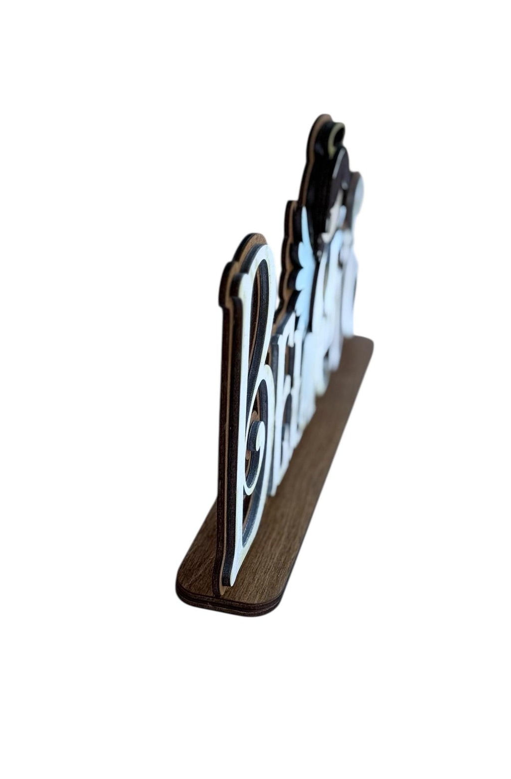 Believe | Angels | Christmas | Decorative | Shelf Sitter