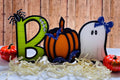 BOO | Halloween | Fall | Decorative | Shelf Sitter | Jack o Lantern | Witch Hat