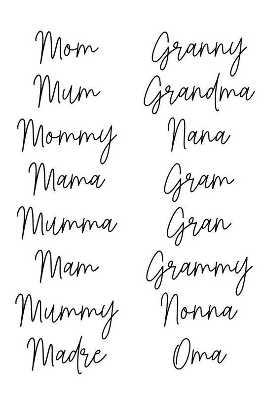 Mom |  Grandma | Handprints Bouquet | Decorative | Shelf Sitter | Mothers Mother’s Day Gift
