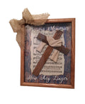 Precious Memories Hymn 11 x 14 Wooden Religious Easter Shadow Box Gift FREE SHIPPING
