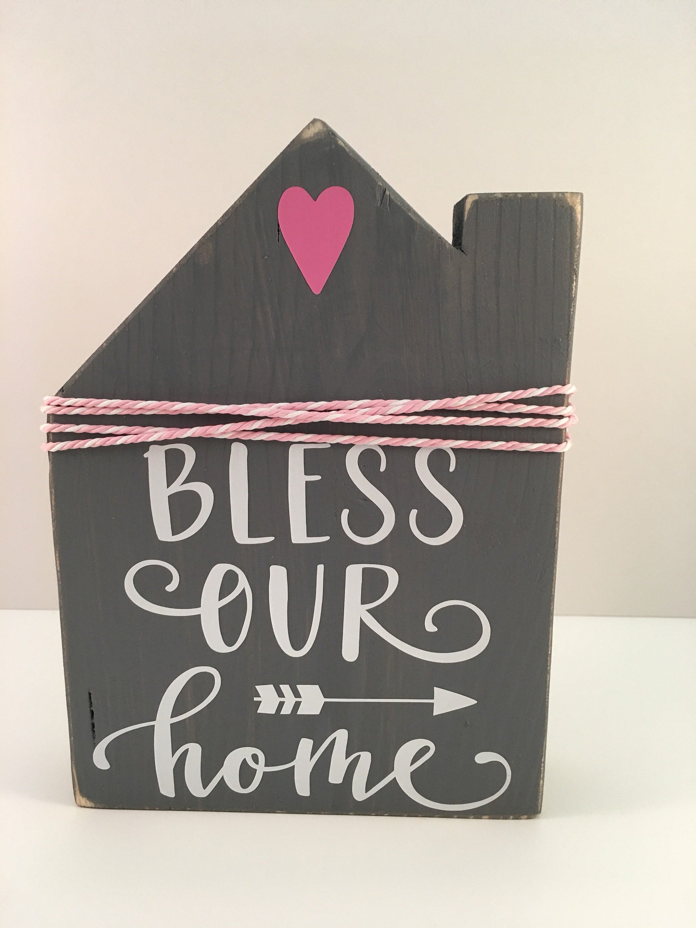 Bless Our Home | Decorative | Wooden Block | House